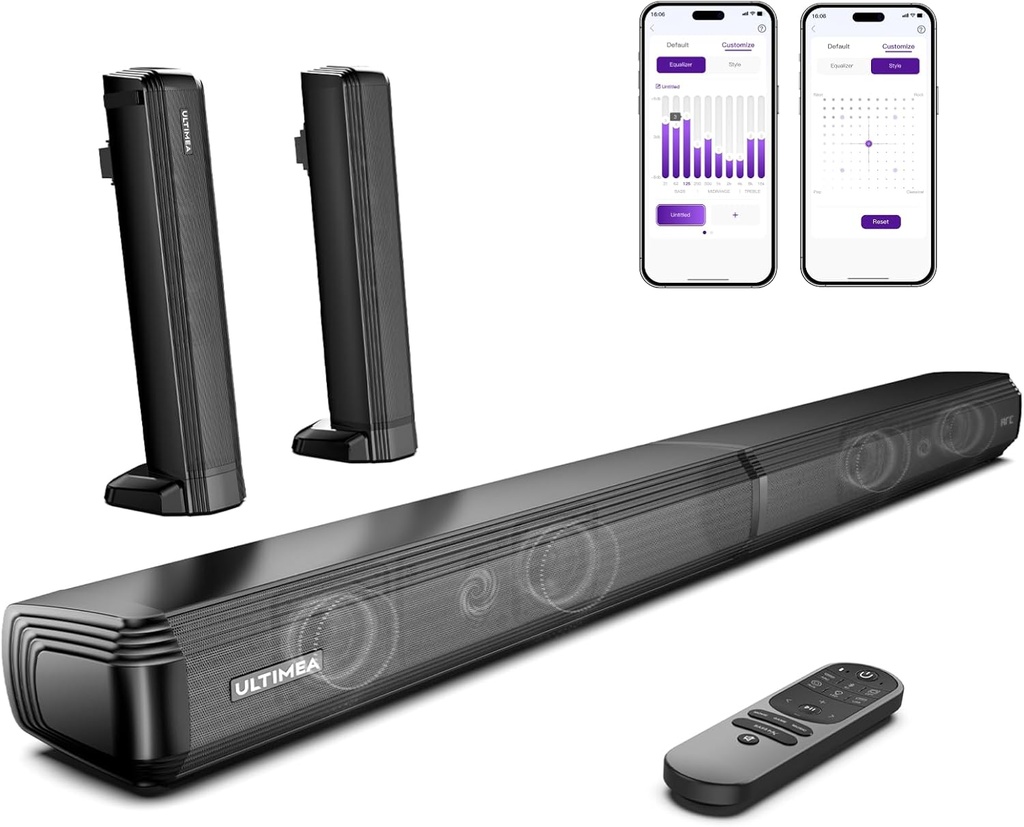 ULTIMEA 2.2CH DETACHABLE SOUND BAR APOLLO S40