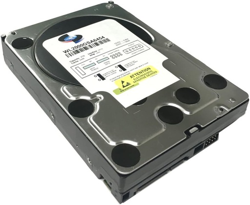 [SATA / 64MB Cache WL2000GSA6454] WL 2TB 64MB Cache 5400RPM SATA III (6.0Gb/s) 3.5" Internal Surveillance DVR Hard Drive - NEW No Box  WL2000GSA6454