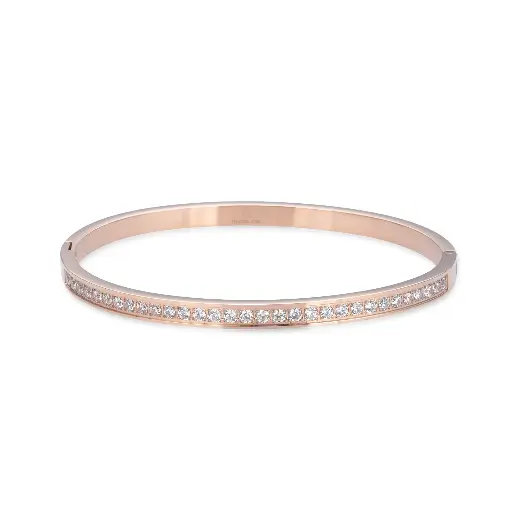 GIORGIO MILANO WOMEN  Pavé Bangle with Cubic Zirconia BRACELET W4086RG