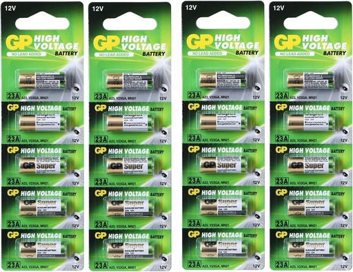 GP HIGH VOLTAGE A23 12V Alkaline  