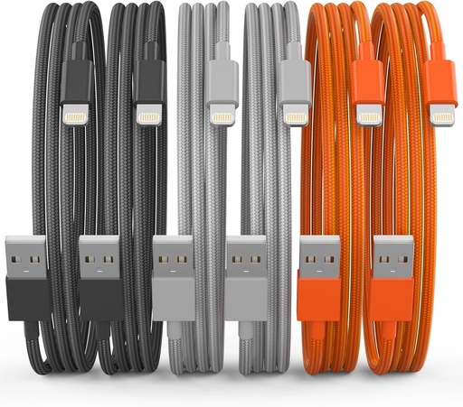 Lightning Cable [Apple MFi Certified] iPhone Charger 