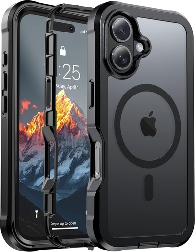 Jaroco iPhone 16 2-Layer Durable Bumper Phone case