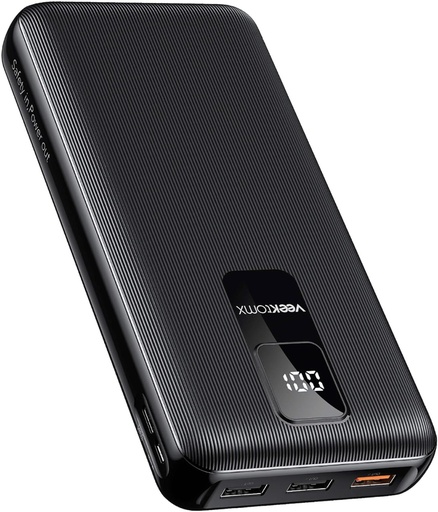 VEEKTOMX Portable Charger 30000mAh Power Bank Fast Charging 