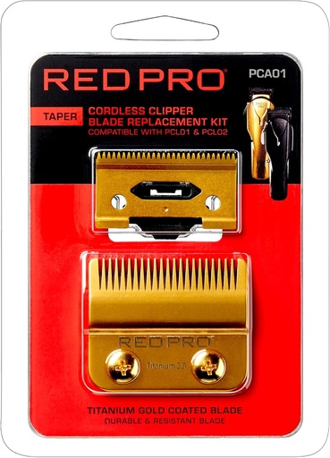 RED Pro Professional Blade Replacement KitPCL01 & PCL02 , (Taper Gold) PCA01
