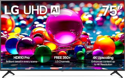LG UHD AI THINQ  75"TV 7UR80 