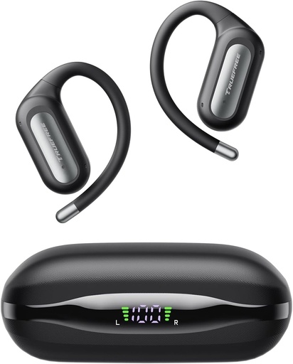 Truefree DS1 Open-Ear Headphones, Bluetooth 6.0 Wireless Earbuds 