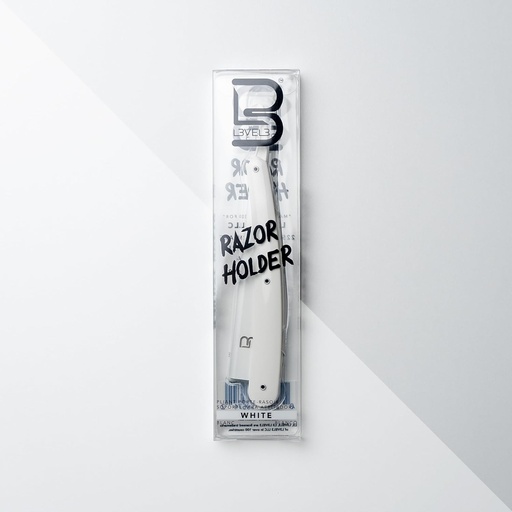 Level 3 Straight Razor Holder WHITE