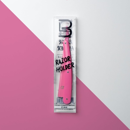 Level 3 Straight Razor Holder PINK