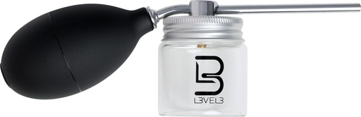 Level 3 Hair Fiber Applicator - Precision Usage for Barbers - Black 