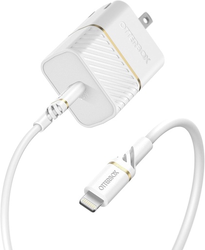 OtterBox Fast Charge USB-C Wall Charger, 20W - Cloud DUST 
