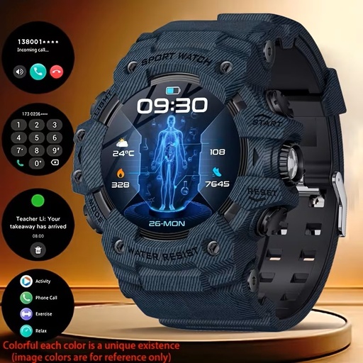 G-shock styled smart watch Blue