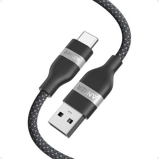 Anker Nano USB A to USB C Cable, CarPlay USB to USB C Cable (3 ft, Black)