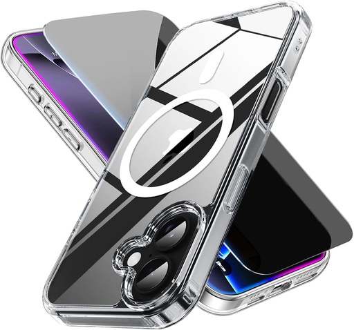LWLFEKA Case iPhone 17 Clear Case with Privacy Screen Protector  (copy)