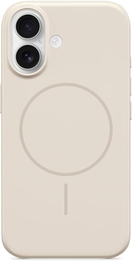 Beats iPhone 16 Case with MagSafe and Camera Control, Scratch-Resistant Protective Cover, Slim Fit, Microfiber Lining - Stone