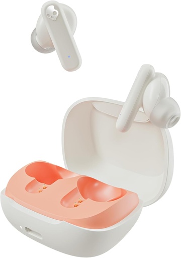 Skullcandy Smokin’ Buds Wireless Noise Isolating Earbuds - Bone