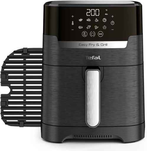 Tefal Easy Fry Precision 2-in-1 Digital Air Fryer and Grill 4.2L EY505827, 1550W
