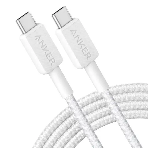 Anker 60W Max fast Charging Braided Cable USB-C to USB-C (6ft ) 