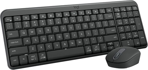 Logitech MK250 Wireless Bluetooth Keyboard and Mouse Combo - Graphite