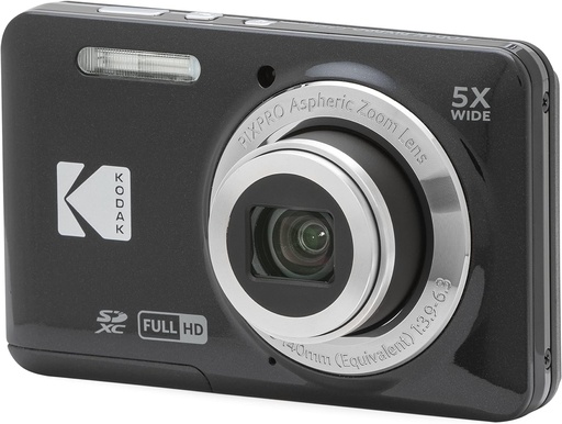 Kodak PIXPRO FZ55-BK 16MP CMOS Sensor Camera 5X Optical Zoom 28mm Wide