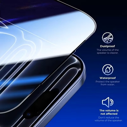 Ultra HD Tempered Glass Screen Protectors High Definition, 9H+ Hardness, Anti-Scratch, Anti-Fingerprint - Iphone 15 Plus