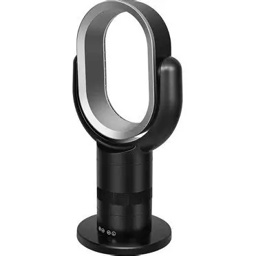 GOBREEZE RECHARGEABLE BLADELESS DESKTOP FAN BLACK