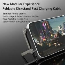 TREND LOGIC ELITE 6FT USB-C TO USB-C KICKSTAND CABLE 60W
