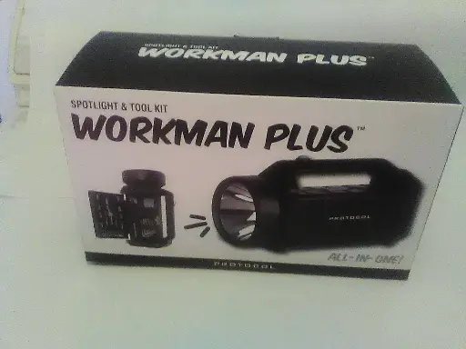 Protocol Workman Plus Spotlight & Tool Kit All- In- One LED Spotlight
