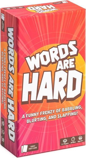 Words Are Hard - Party Games - Family Card Games - for Kids 8 and up