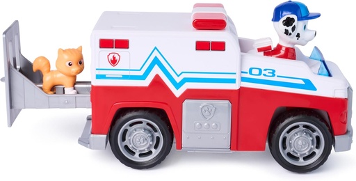 Paw Patrol Search & Rescue Marshall Toy Truck Vehicle with 2 Figures - RED