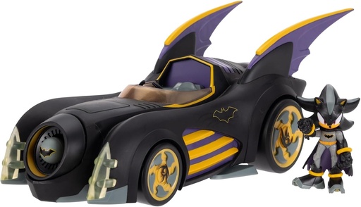 DC X Sonic Batmobile Shadow-fied! with Cool 2.5 Inch Shadow Action Figure as Batman
