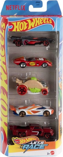 Hot Wheels Let’s Race 5-Pack Toy Cars