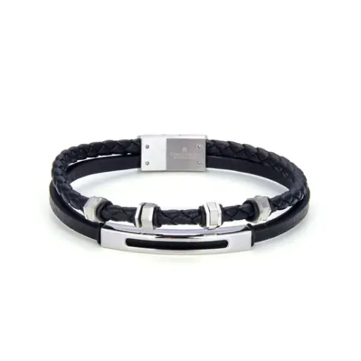GIORGIO MILANO MEN Double-Strand Leather BRACELET 2055ST2