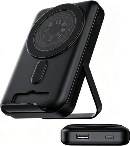 NOBIS Magnetic Power Bank 22.5W 10000mAh Portable Charger with Stand