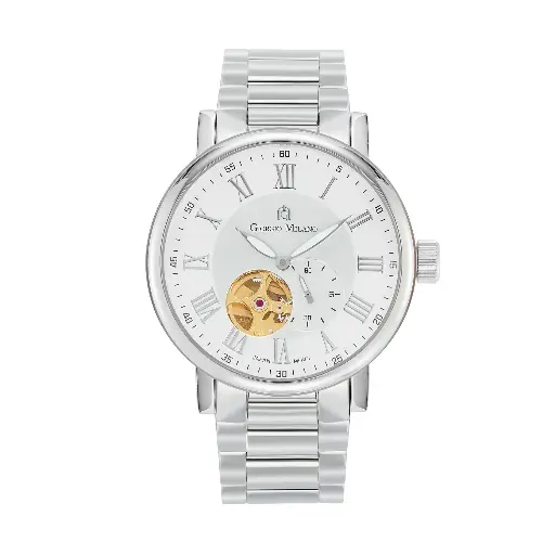 Giorgio Milano round Stainless Automatic Movt see through back 227ST2 OTO