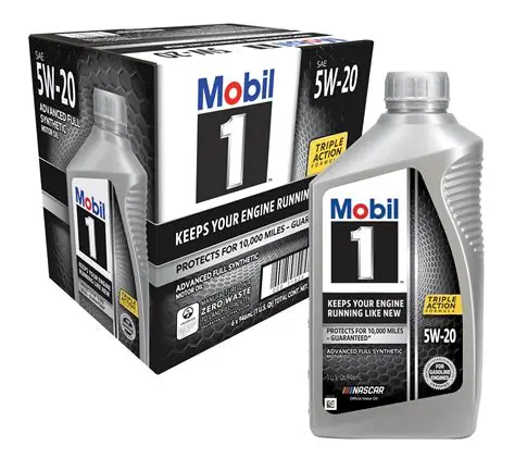 Mobil 1 SAE 5W-20 ADVANCED FULL SYNTHETIC MOTOR OIL ,1 quarts 