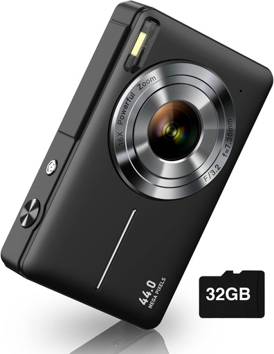 BETTER LIFE DIGITAL CAMERA FHD 1080P 16X ZOOM BLACK
