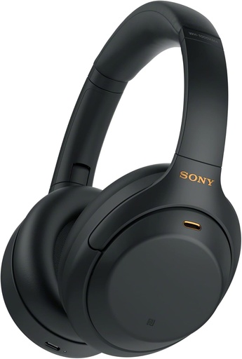 Sony WH-1000XM4 Wireless Premium Noise Canceling Overhead Headphones with Alexa and Mic, Black